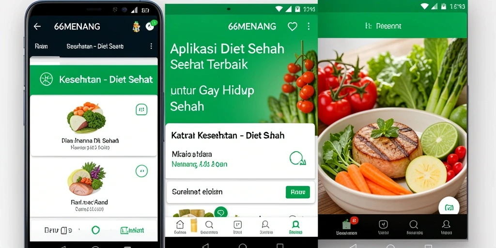 Antarmuka aplikasi 66MENANG yang intuitif dan user-friendly.