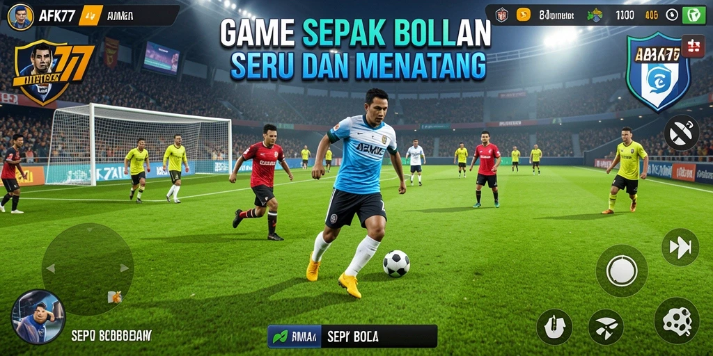 Tampilan antarmuka <strong>AFK77</strong> memperlihatkan pengalaman sepak bola yang menakjubkan.
