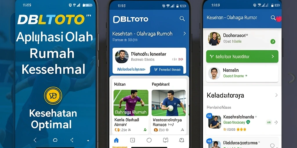 Tampilan antarmuka aplikasi DBLTOTO yang ramah pengguna.