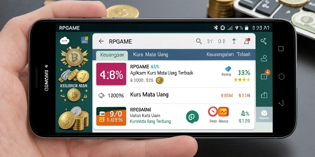 Tampilan antarmuka RPGAME yang sederhana dan informatif.