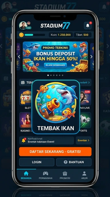 stadium77 tampilan beranda