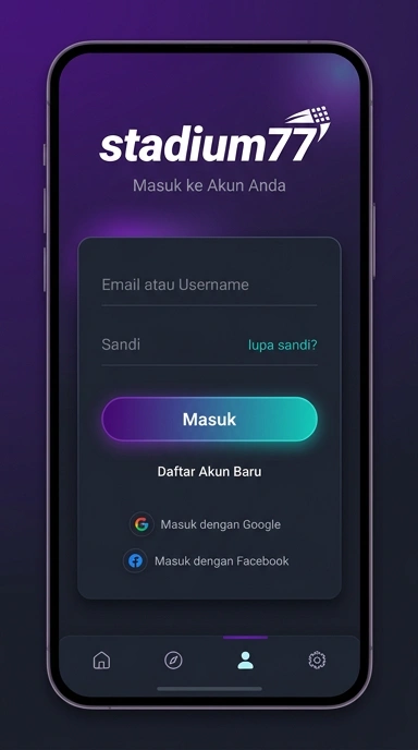 Cara Masuk Akun stadium77 untuk Pengguna Android